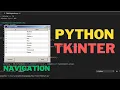 Python - How To Create a Table With Navigation Buttons Using Tkinter In Python With Source Code