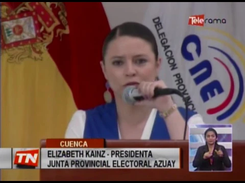 CNE realizó último simulacro de elecciones