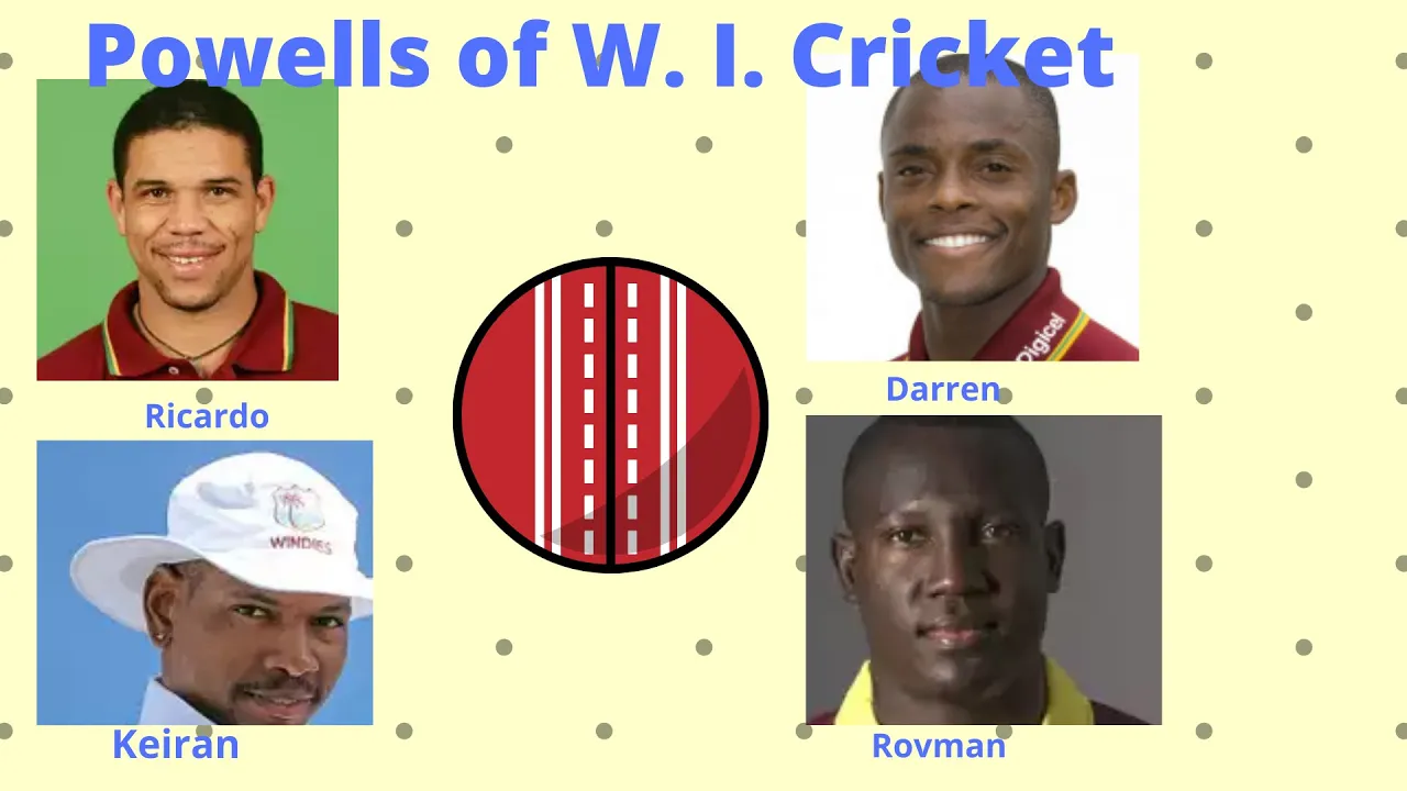 Powells of West Indies  Cricket