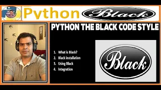 41 Python The Black Code Style Formatter DIFF Integrate with IDE GHE and VC Rajiv