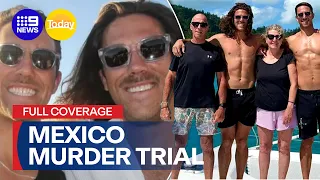 BREAKING: Mother of Aussies slain in Mexico speaks as murder trial begins | 9 News Australia