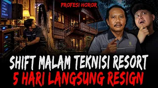 CUMA KUAT 5 HARI !! KISAH NYATA TEKNISI PENGINAPAN ANGKER PUNCAK BOGOR