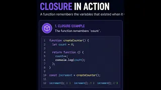 JavaScript Closure Explained Simply with OOP Comparisons
