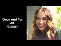Lauren Daigle -  Once And For All Lyrics