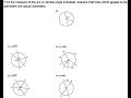 Math Find the measure of the arc or central angle indicated Assume that lines which appear to