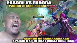 Download PASCOL VS EUDORA‼️PASCOL DI LOCK❗AGAH DORAAAA BUJANG JINGKONTOT KAU DORAA MP3