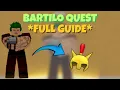 How To Finish The Bartilo Quest In Blox Fruits FULL GUIDE
