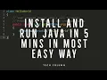 How to install java jdk in windows 10 using sublime package easy java install in 5 min