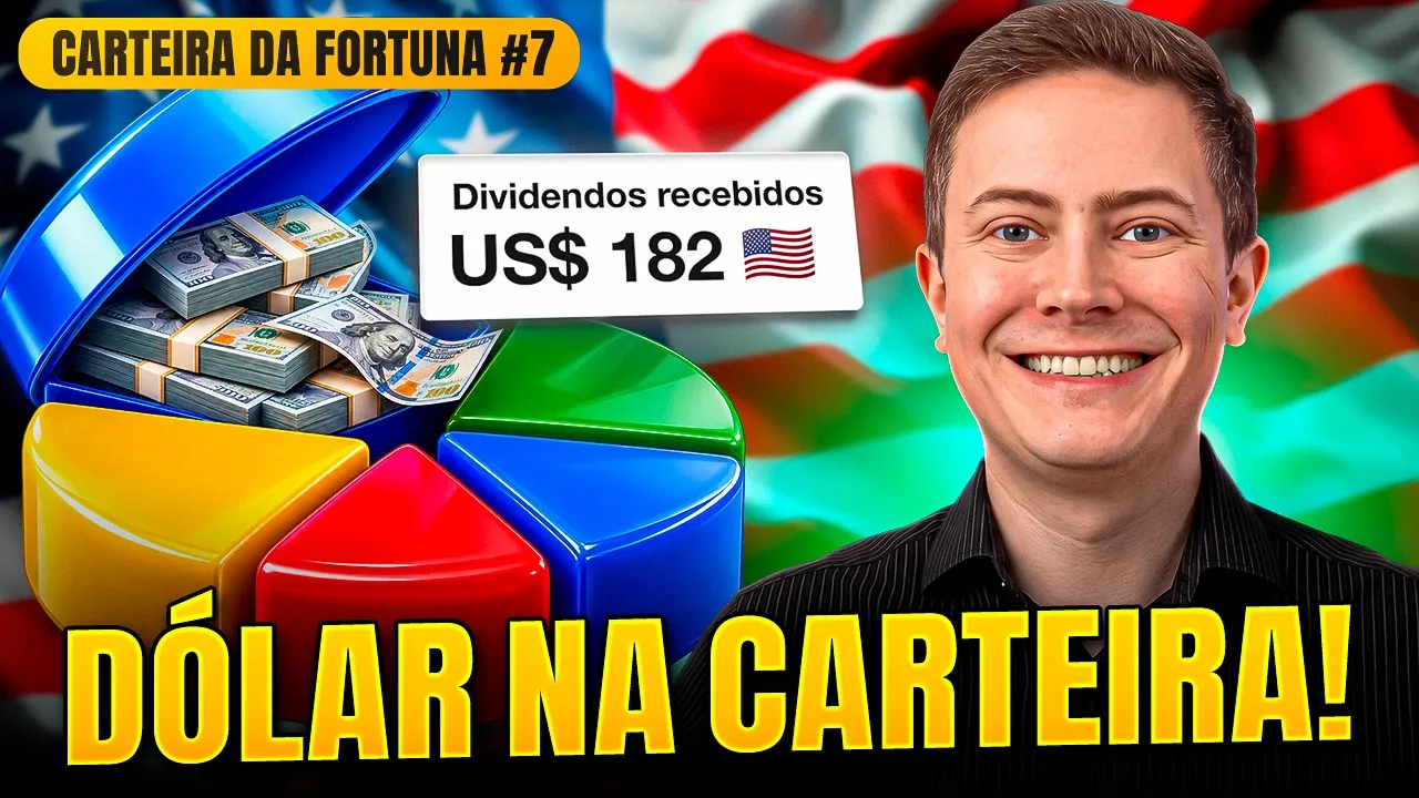 OS 3 MELHORES INVESTIMENTOS EM DÓLAR NOS EUA PARA FAZER AGORA! (Carteira da Fortuna #7)