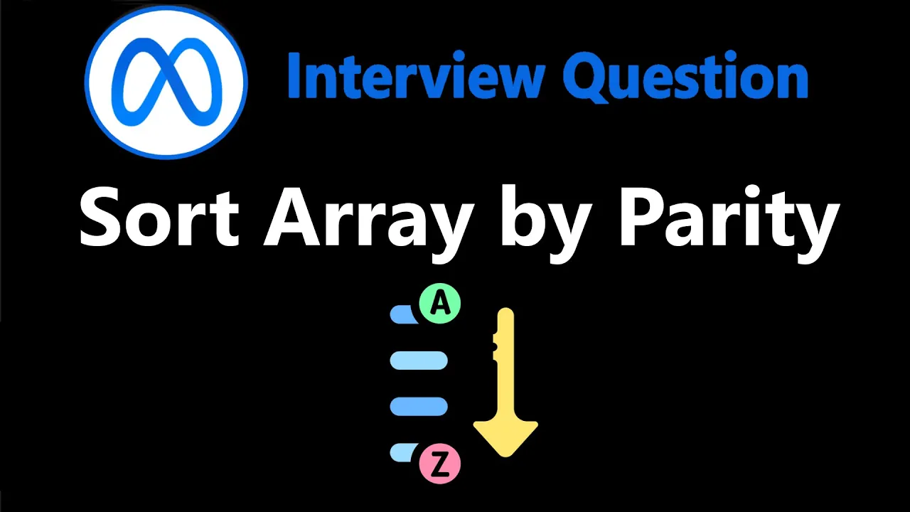 Sort Array by Parity - Leetcode 905 - Python - YouTube thumbnail