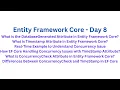 DatabaseGenerated Timestamp and ConcurrencyCheck Attribute - EF Core Day 8