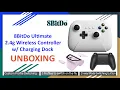 8BitDo Ultimate 2 4g Wireless Controller With Charging Dock