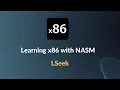 Learning x86 with NASM - Using Lseek with Files