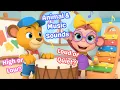 What s That Sound Loud Quiet Animal Instrument Sounds The Know-It Kids