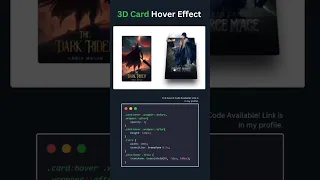 3D hover effect
