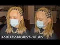 How to Knotless Braids w Beads Derastyles