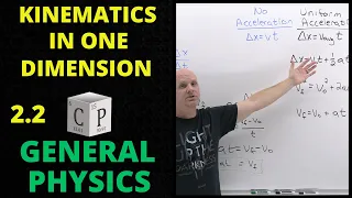 2 2 Kinematics In One Dimension General Physics 