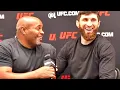 Download Lagu Анкалаев угорает с Кормье и Ниной Драмой перед боем с Перейрой на UFC 320