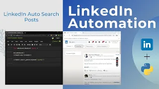 LinkedIn Auto Search Posts LinkedIn Automation - Python DataKund