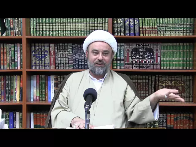 ⁣81- لزوم عصمة النبي (ص) من أول العمر الى آخره -2- الباب الحادي عشر-العقائد- الشيخ علي عيديبي