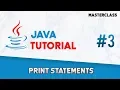 Java Programming Complete Tutorial - Print Statements