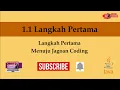 1 1 Langkah Pertama - Pemrograman Java