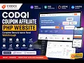 Codqi Coupon Affiliate PHP Website Complete Demo Admin Panel Walkthrough