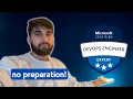How I passed AZ-400 Azure DevOps Expert Exam with zero preparation