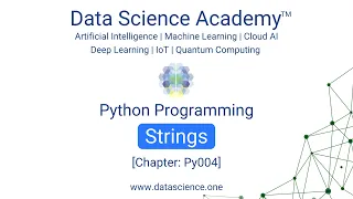 Python Programming for Beginners Py004 Introduction to Strings