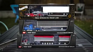 Big Rigs Unboxing I was not prepared for the level of detail on these Semi-Trucks