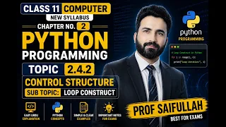 2 4 2 Control Structure Looping Chapter 2 Computer 11th Class ICS FA-IT