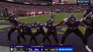 ZAY FLOWERS 30 YARD TOUC OWN SWAG SURFIN CELEBRATION Ravens vs Chiefs Highlights