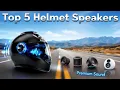 Top 5 Motorcycle Helmet Speakers for Music Best Motorcycle Helmet Speakers Review