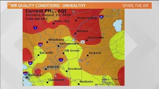 California Wildfire Weather Forecast August 25 2020