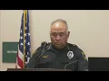 Topeka police Chief Chris Vallejo speaks on officer-involved shooting