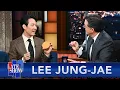 Lee Jung-jae And Stephen Send Leo A Selfie Take The Dalgona Candy Challenge From Squid Game