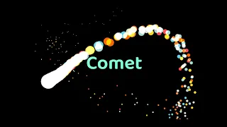 Comet Effects on Mousemove using sketch js Javascript Particles Background