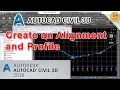 Create an Alignment and Profile AutoCAD Civil 3D Autodesk