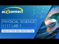 Physical Science 1117 Lab 1 Reflection and Refraction