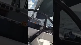 ‘We’ve got a good angle, a heel on’ #boattrip #yachtlife #yachtinglifestyle #sailingadventures