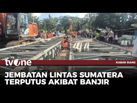 Perbaikan Jalur Mudik Lintas Sumatera Dikebut, Diperkirakan Selesai Pada Hari Minggu