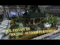 Final Fantasy XIV Housing Guide OUTDOOR FURNISHING Part 2 Patch 6 18 2022 Search in Timestamp