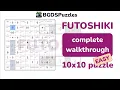 Futoshiki 10x10 Complete Walkthrough Easy Puzzle Solved Step by Step
