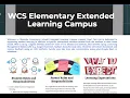 WCS Extended Learning Campus
