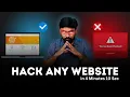 How hackers hack any website in 4 minute 15 seconds