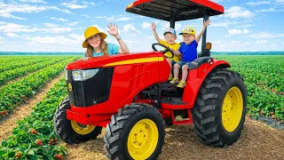 ¡Adam y Oliver Viven una Divertida Aventura en la Granja!