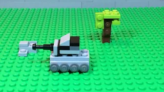 LEGO WWll Tank and Plane Tutorial. 