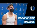 Mavs PostGame Interview Dwight Powell 21