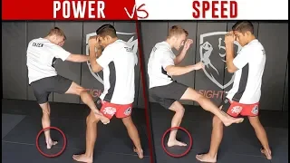 5 variations of round low kicks