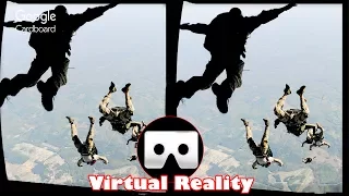 Download 3D FREE PARACHUTE JUMP VR Videos 3D SBS Google Cardboard VR Virtual Reality VR Box MP3